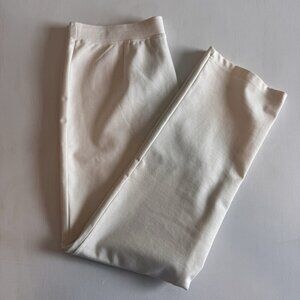 Weekend By Chico’s Pants Size 2 (L 12) Pull On Trousers 30” Minimalist Ivory